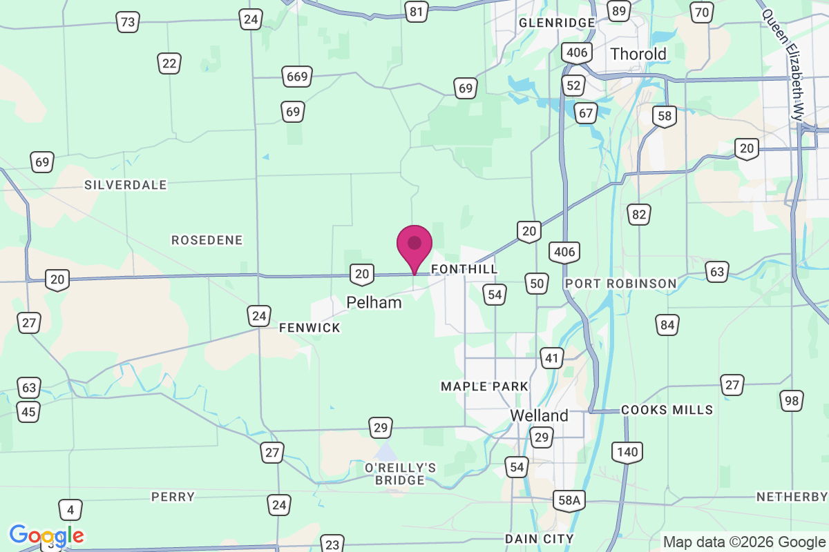 Ridgeville map