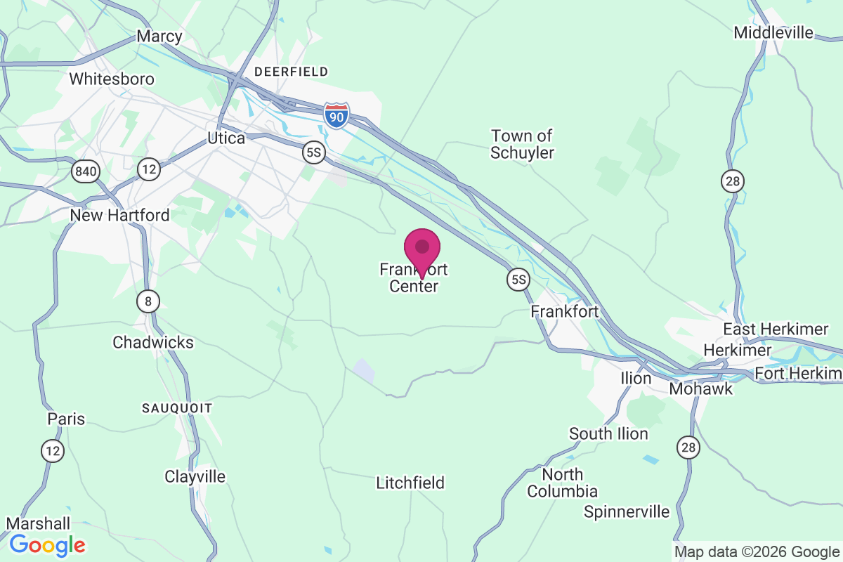 Frankfort Center map