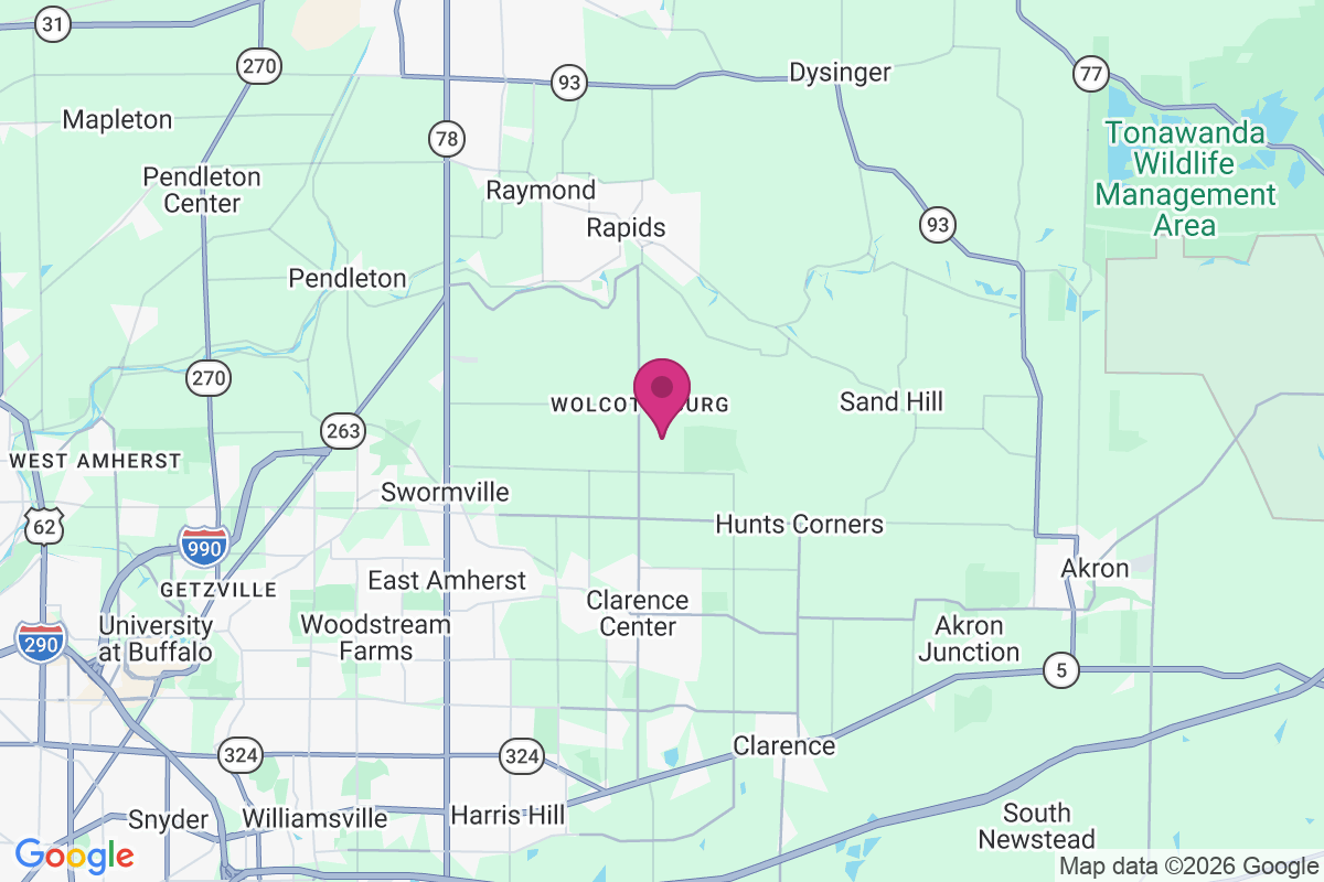 Wolcottsburg map