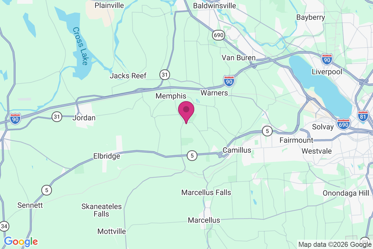 Oswego Bitter map