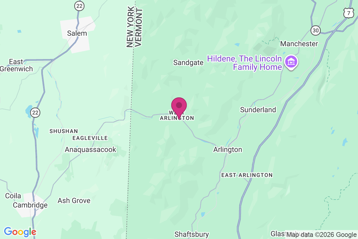 West Arlington map