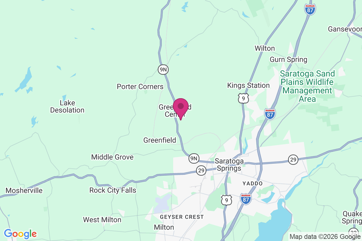 Greenfield Center map