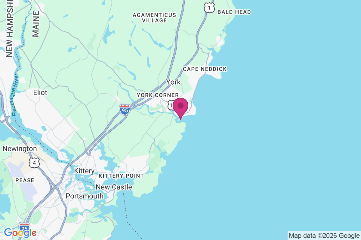 York Harbor map