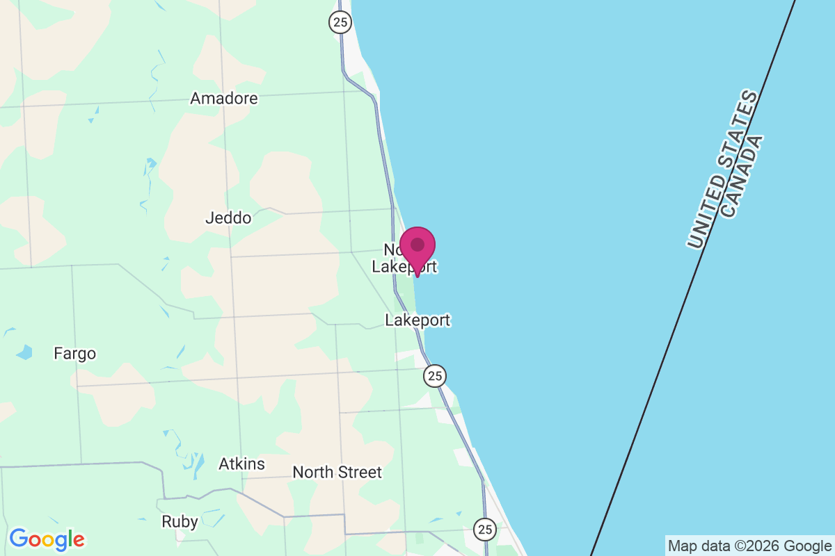 North Lakeport map