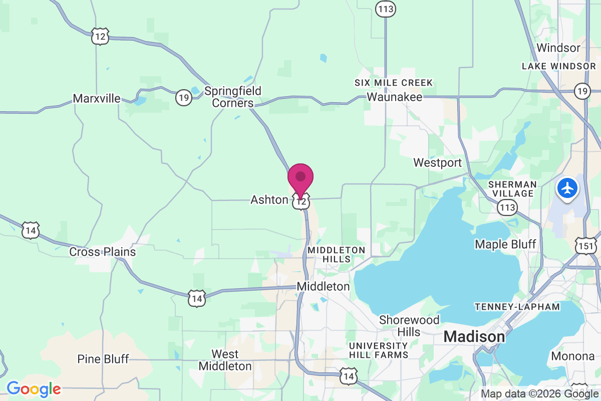 Ashton Corners map