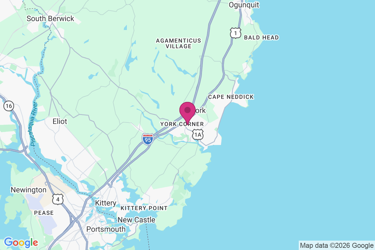York Corner map