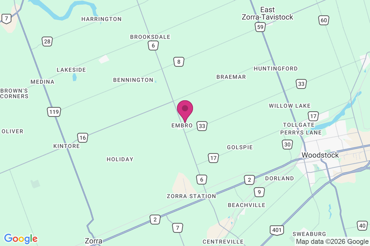 St Andrews West map
