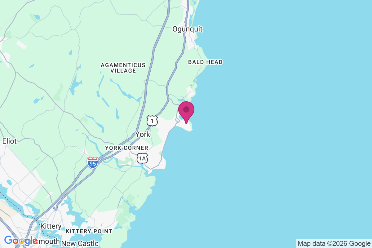 York Beach map