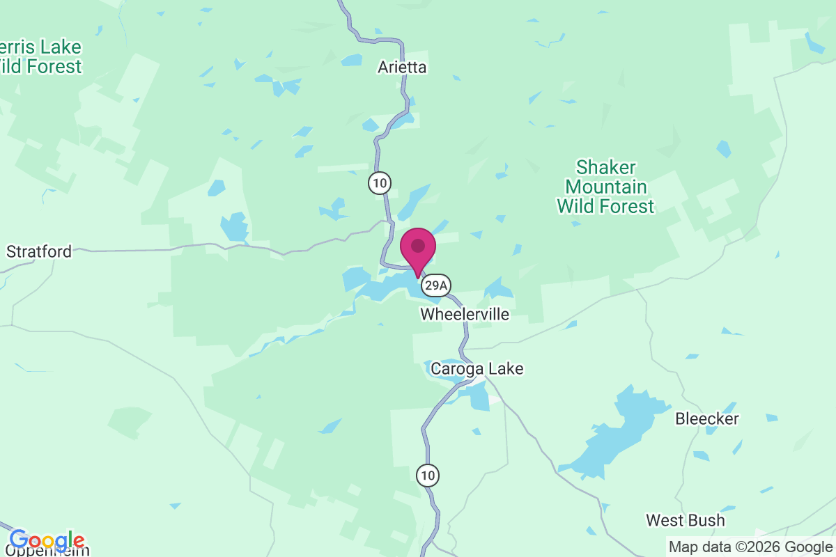 Canada Lake map
