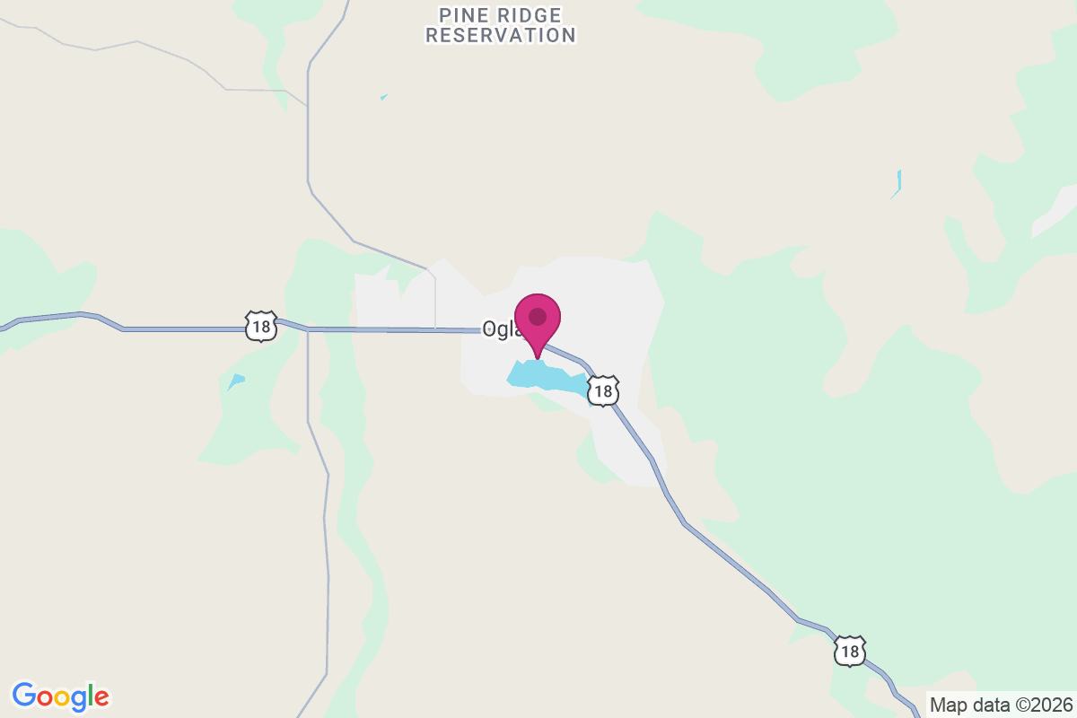 Oglala map