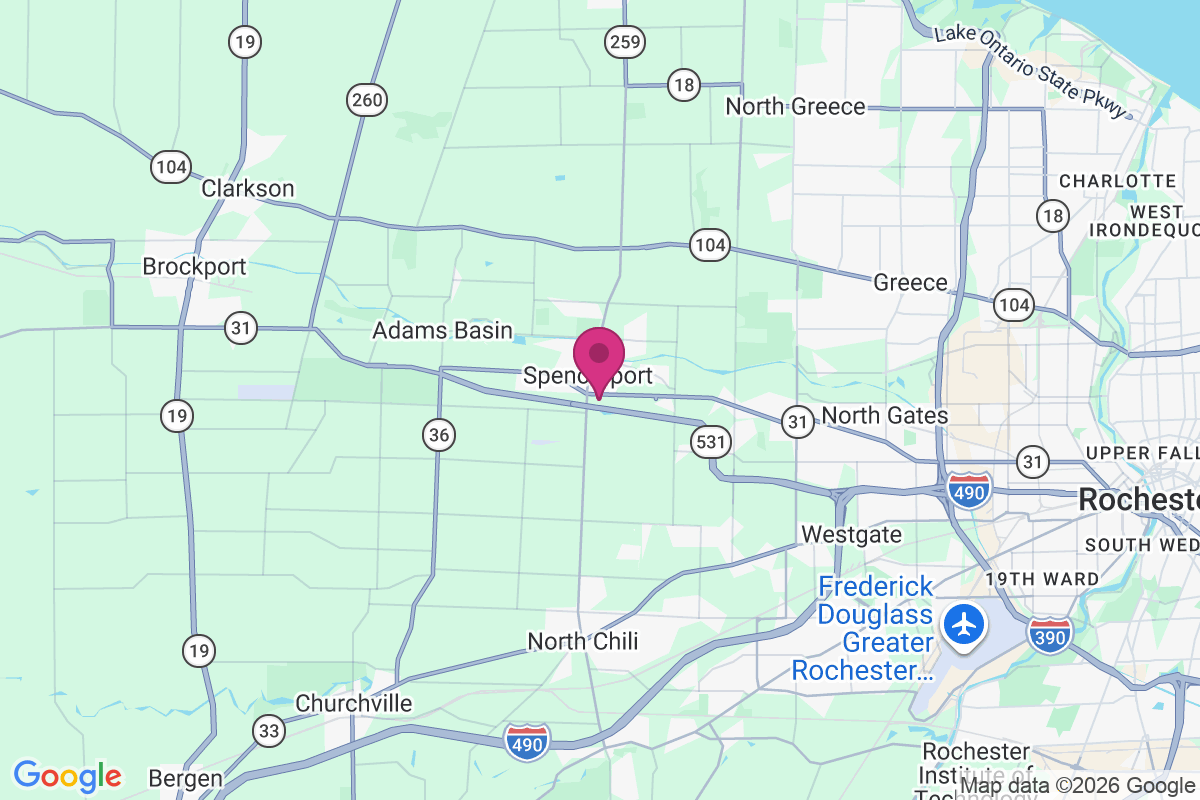 Spencerport map