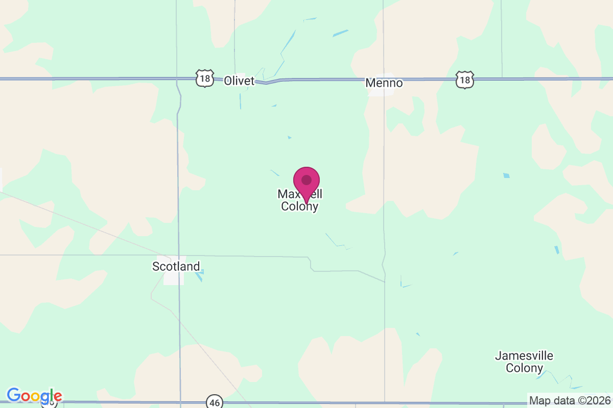 Maxwell Colony map