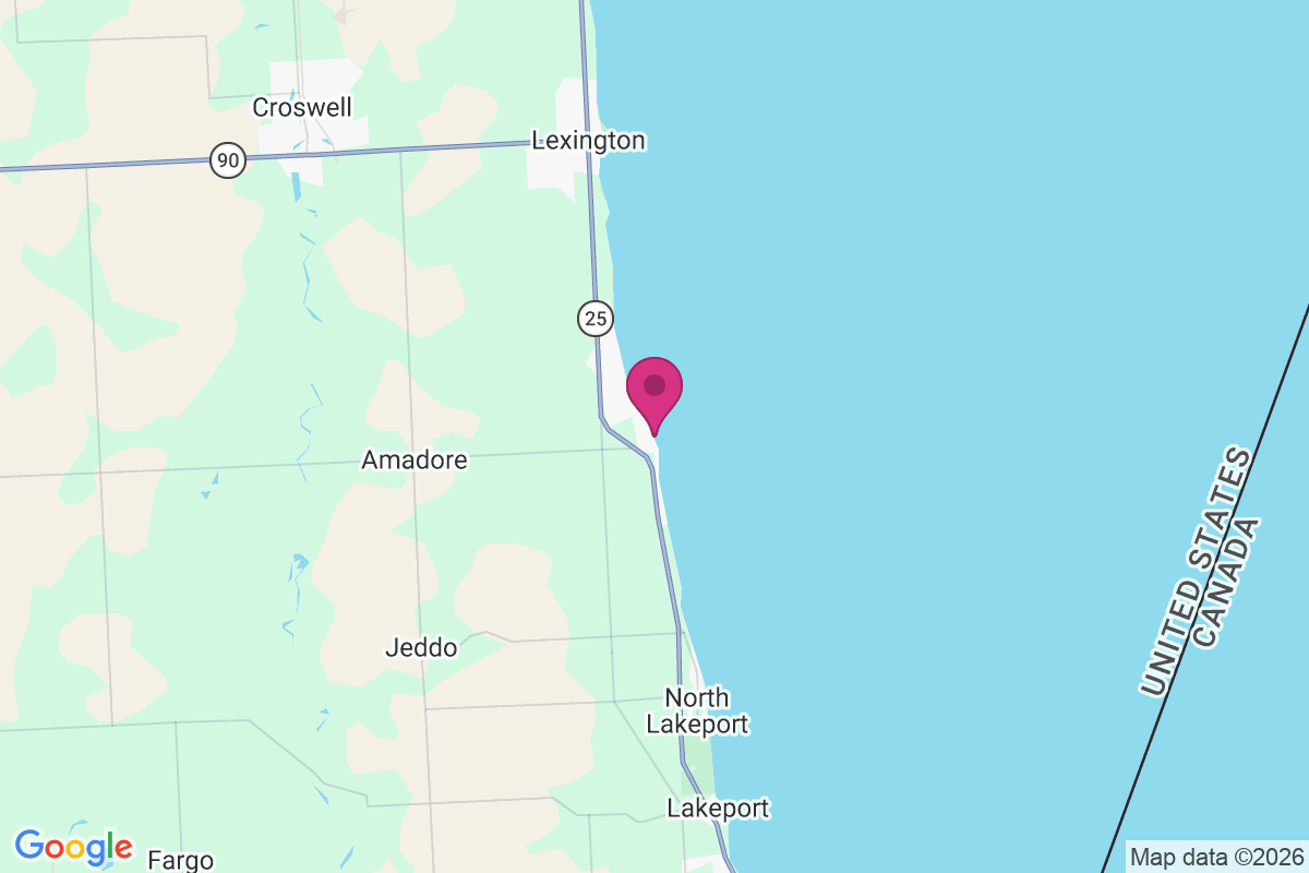 Birch Beach map