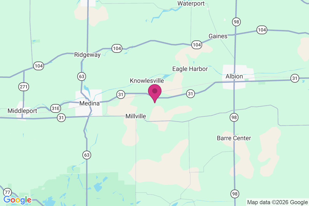 Knowlesville Station map