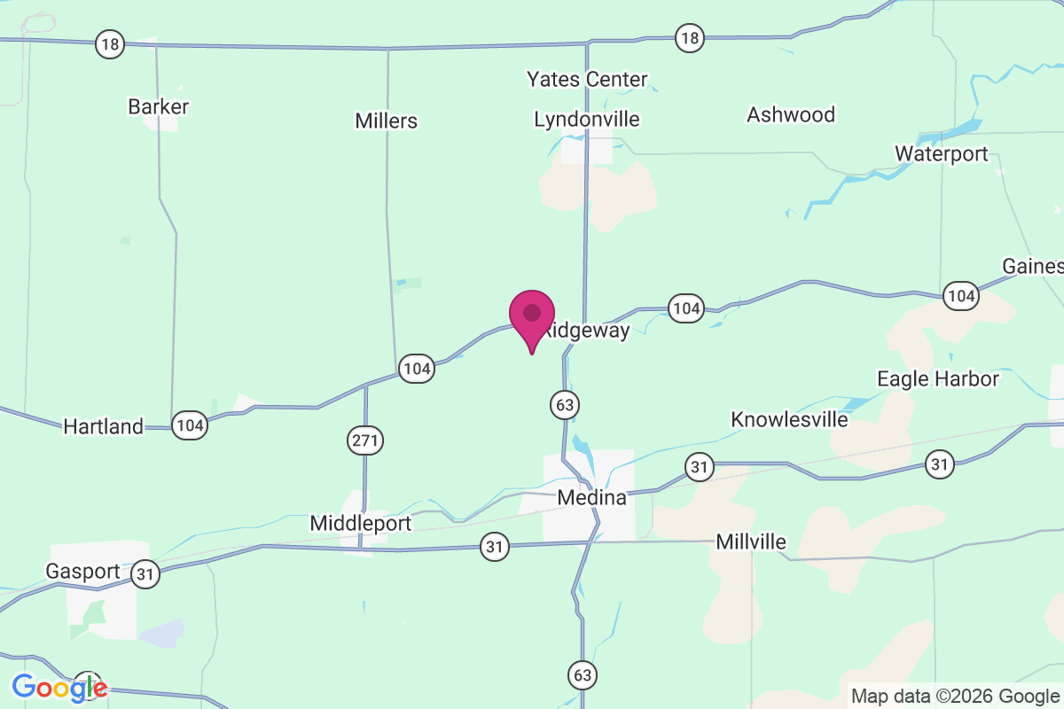 West Ridgeway map