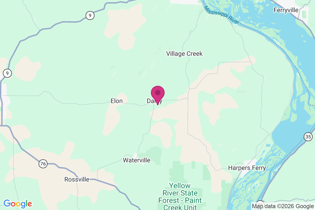 Dalby map