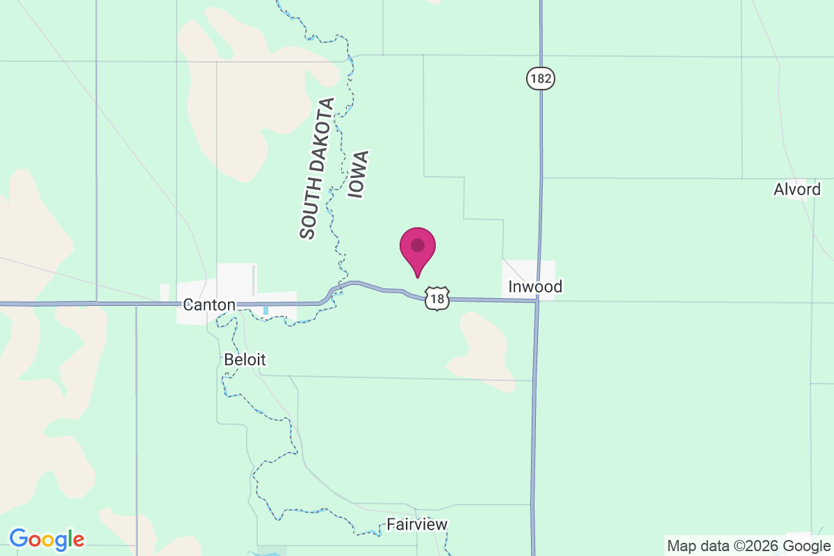 Elm Spring map
