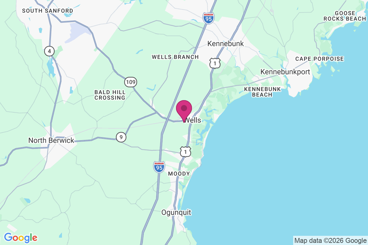 Wells Beach Station map