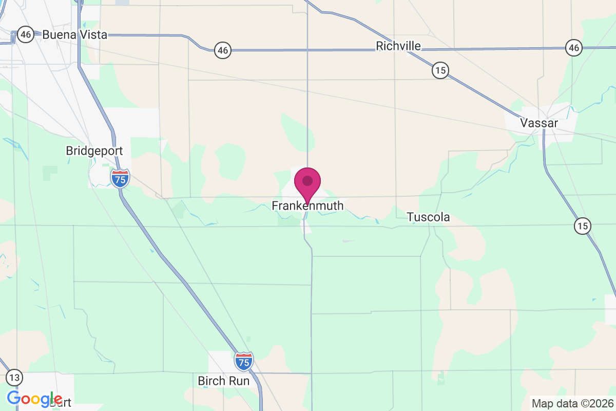 Frankenmuth map