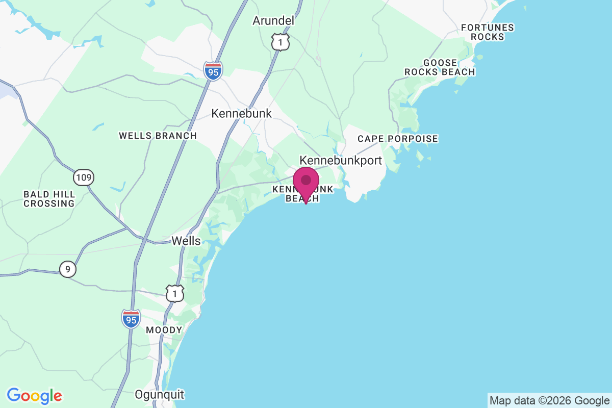 Kennebunk Beach map