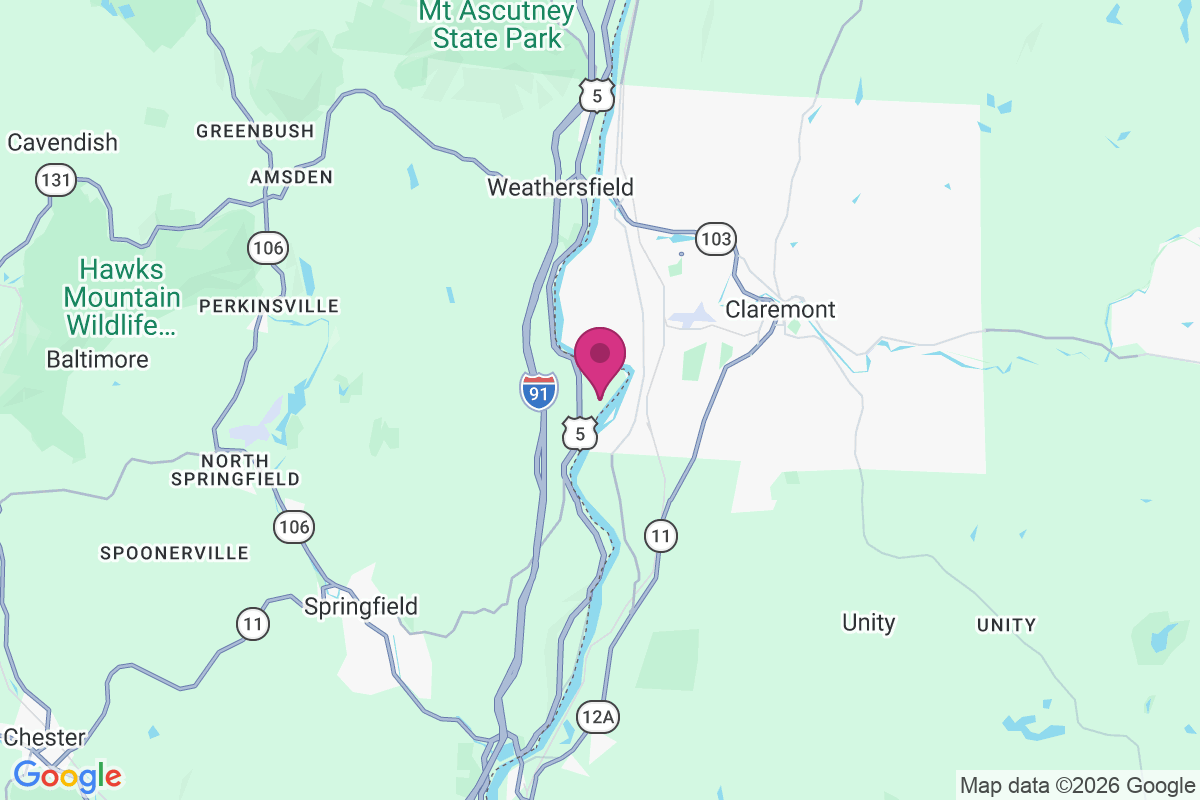 Weathersfield Bow map