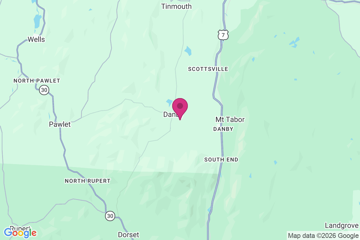 Danby Four Corners map