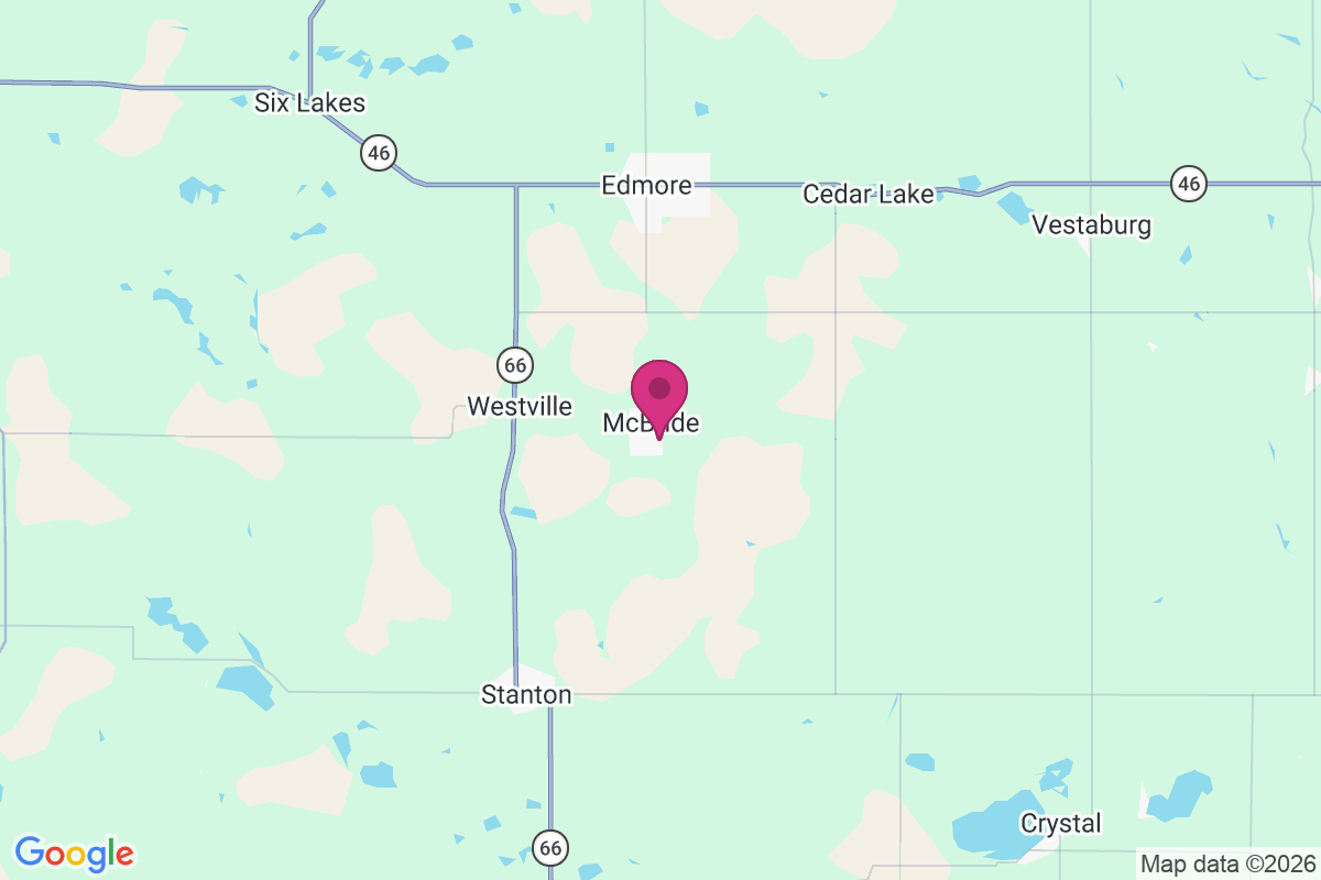 McBrides map