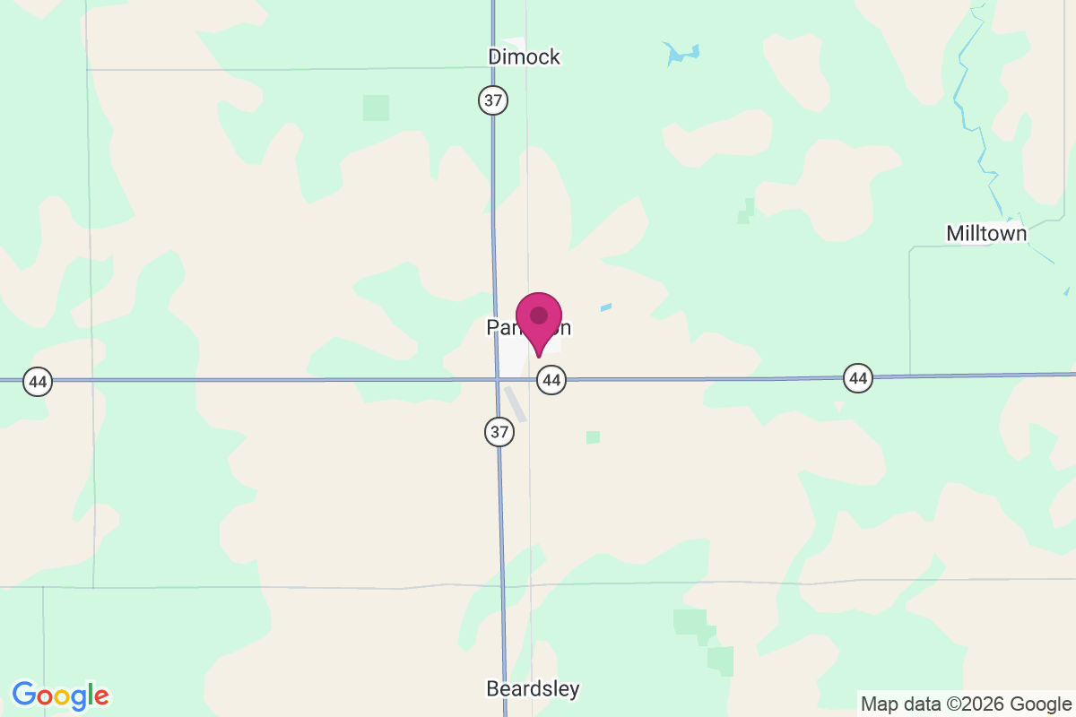 Parkston map