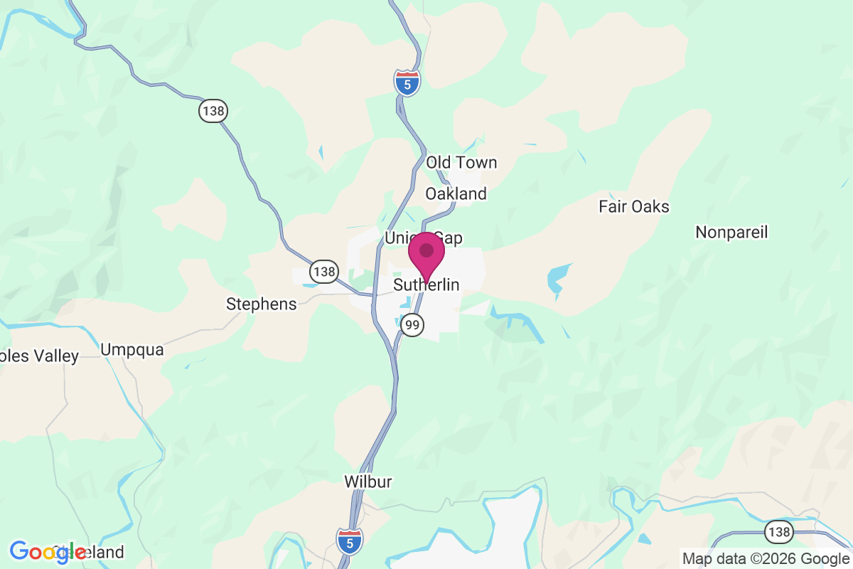 Sutherlin map