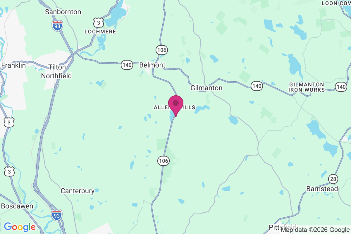 Allens Mills map