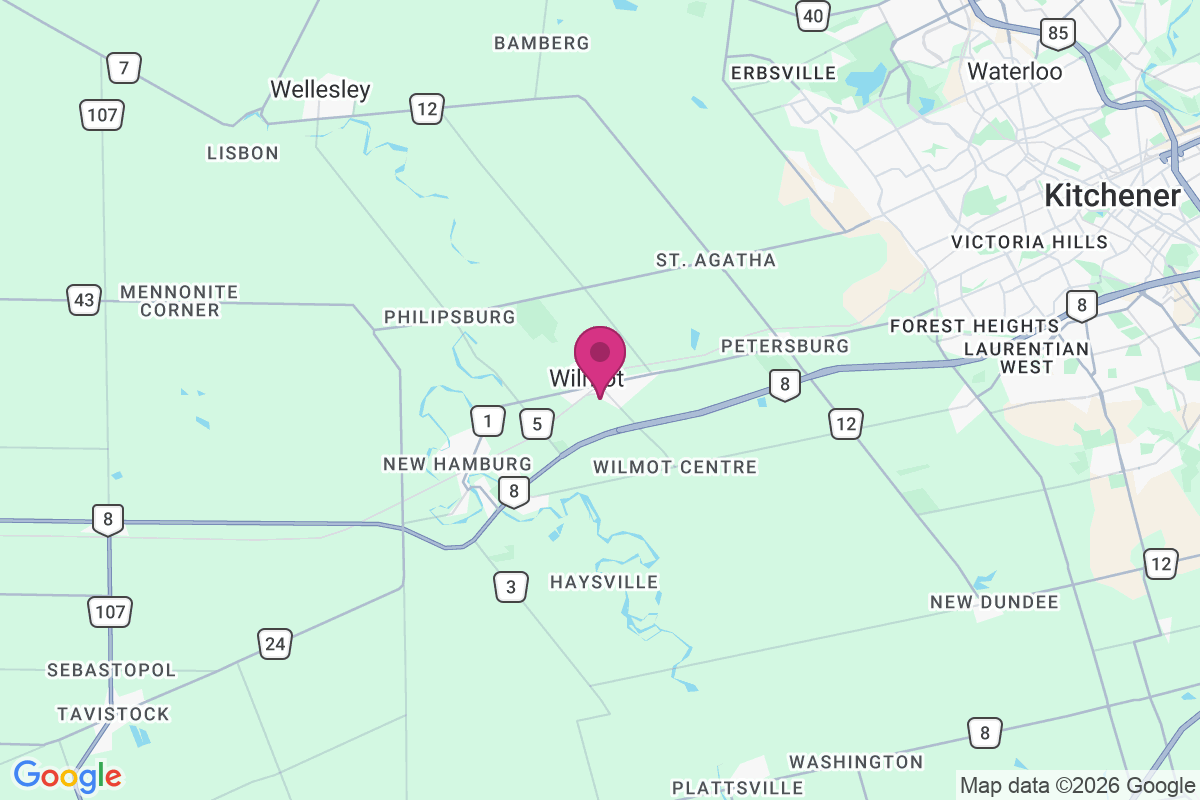 St Agatha map