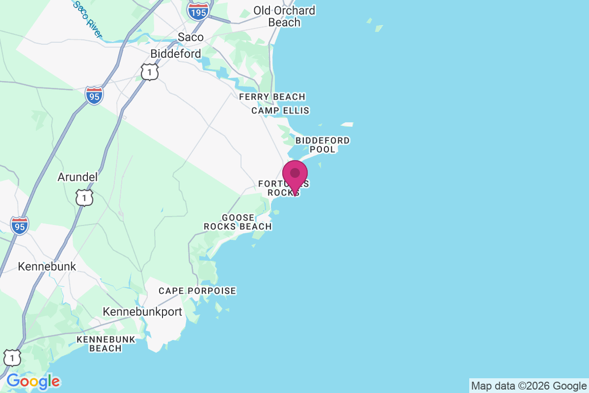 Fortunes Rocks map