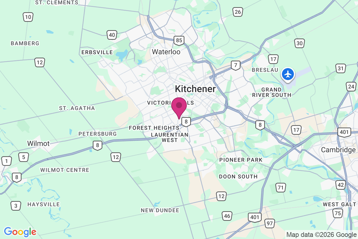 Kitchener map