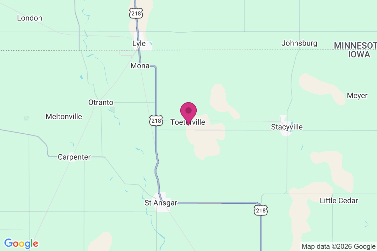 Toeterville map