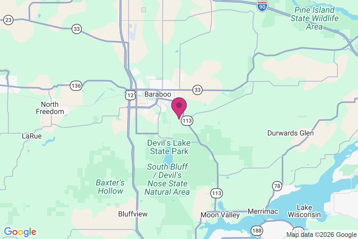 Crawford Crossing map