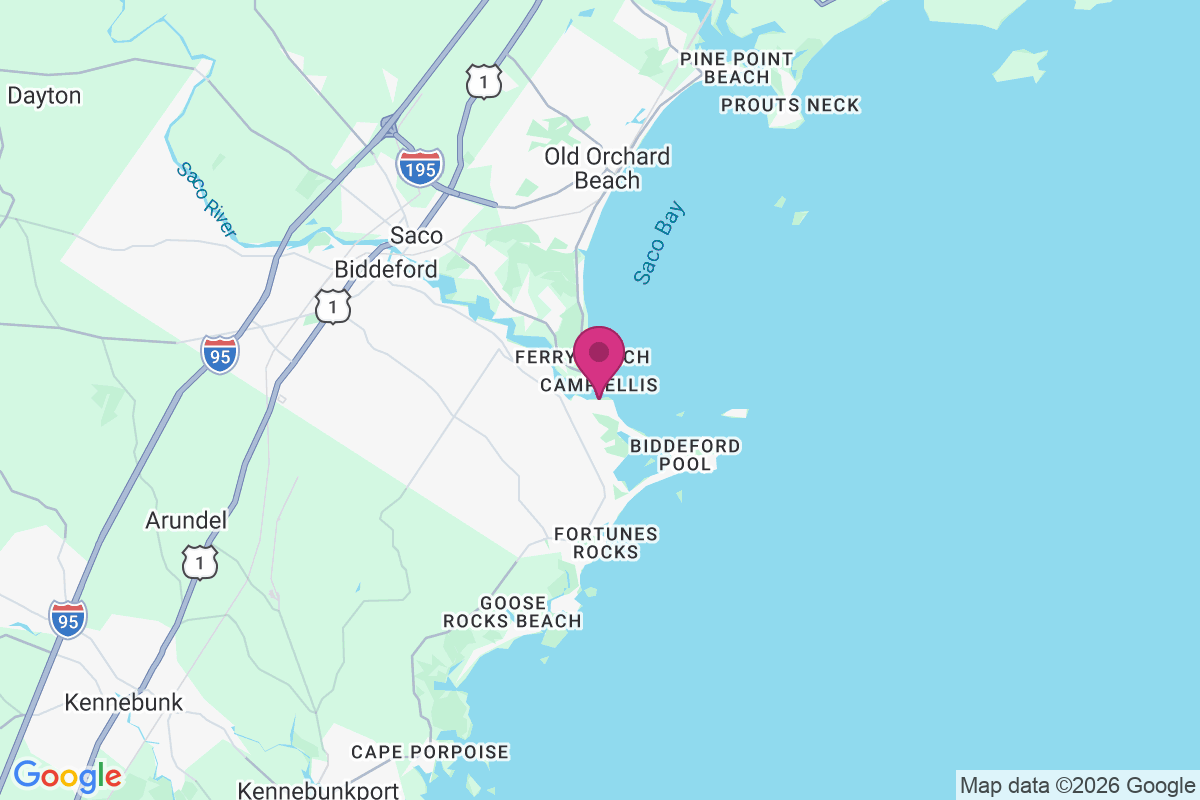 Camp Ellis map