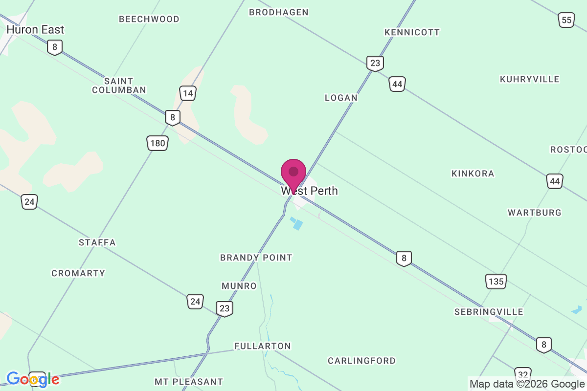Sebringville map