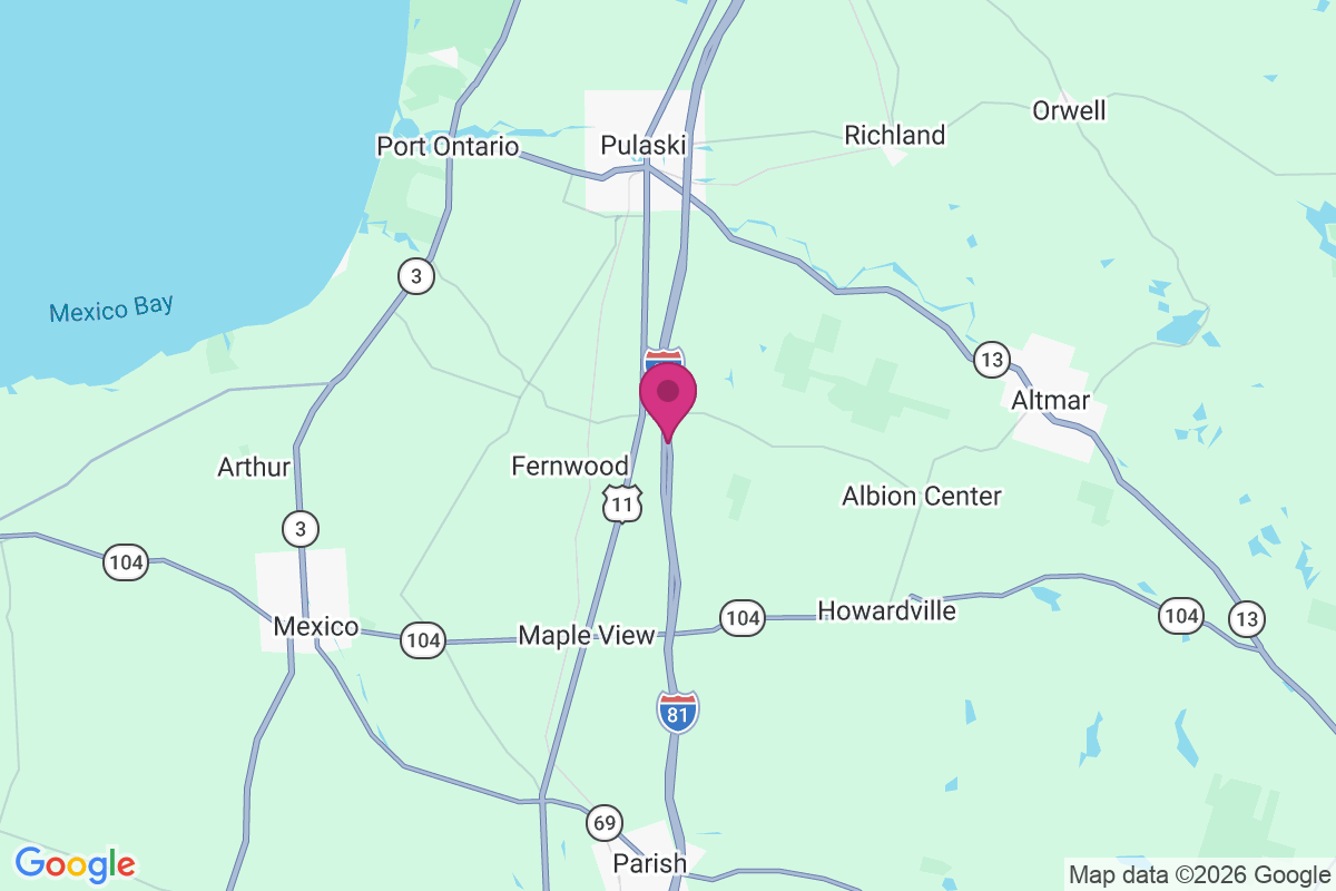 Tinker Tavern Corner map