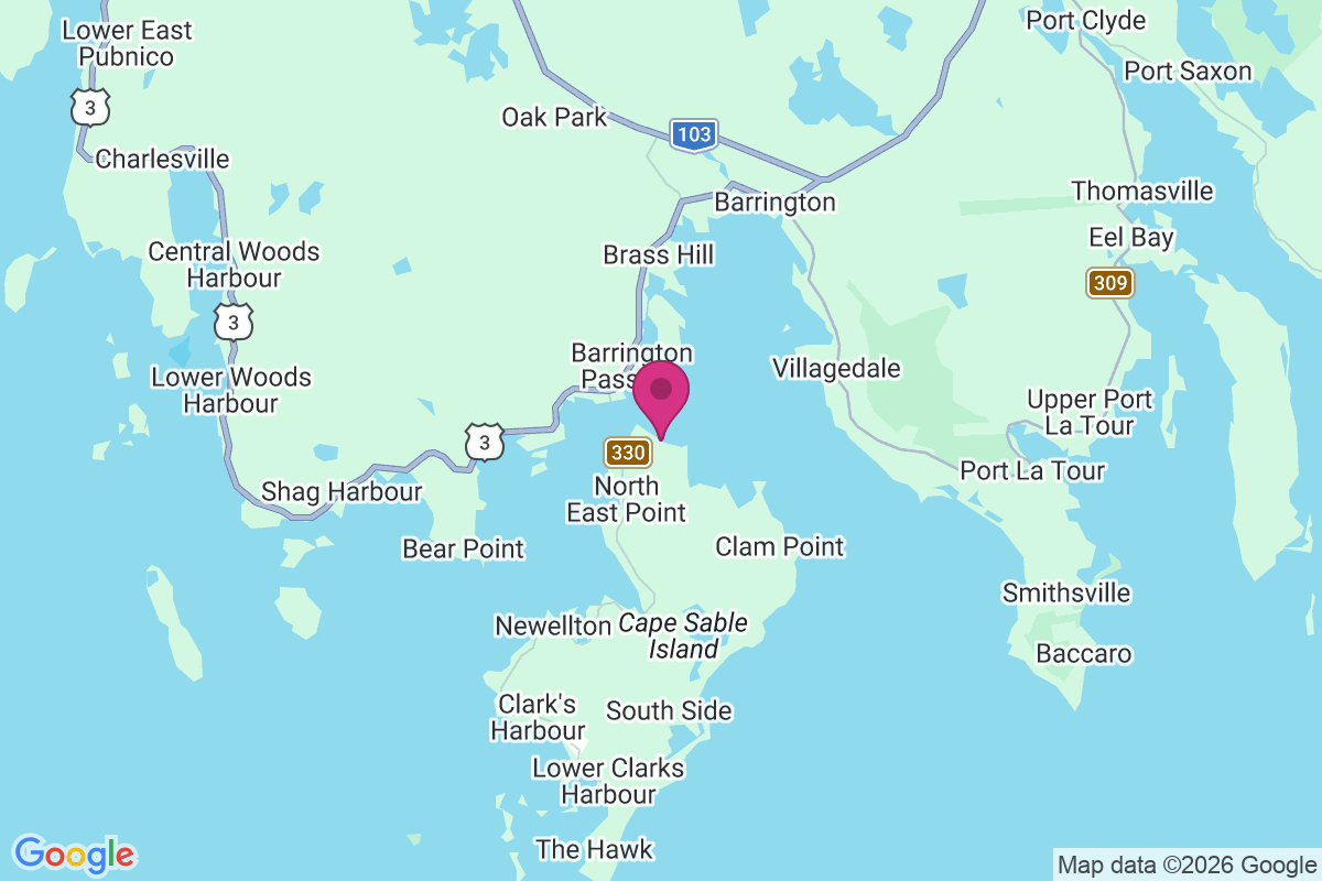 West Passage map