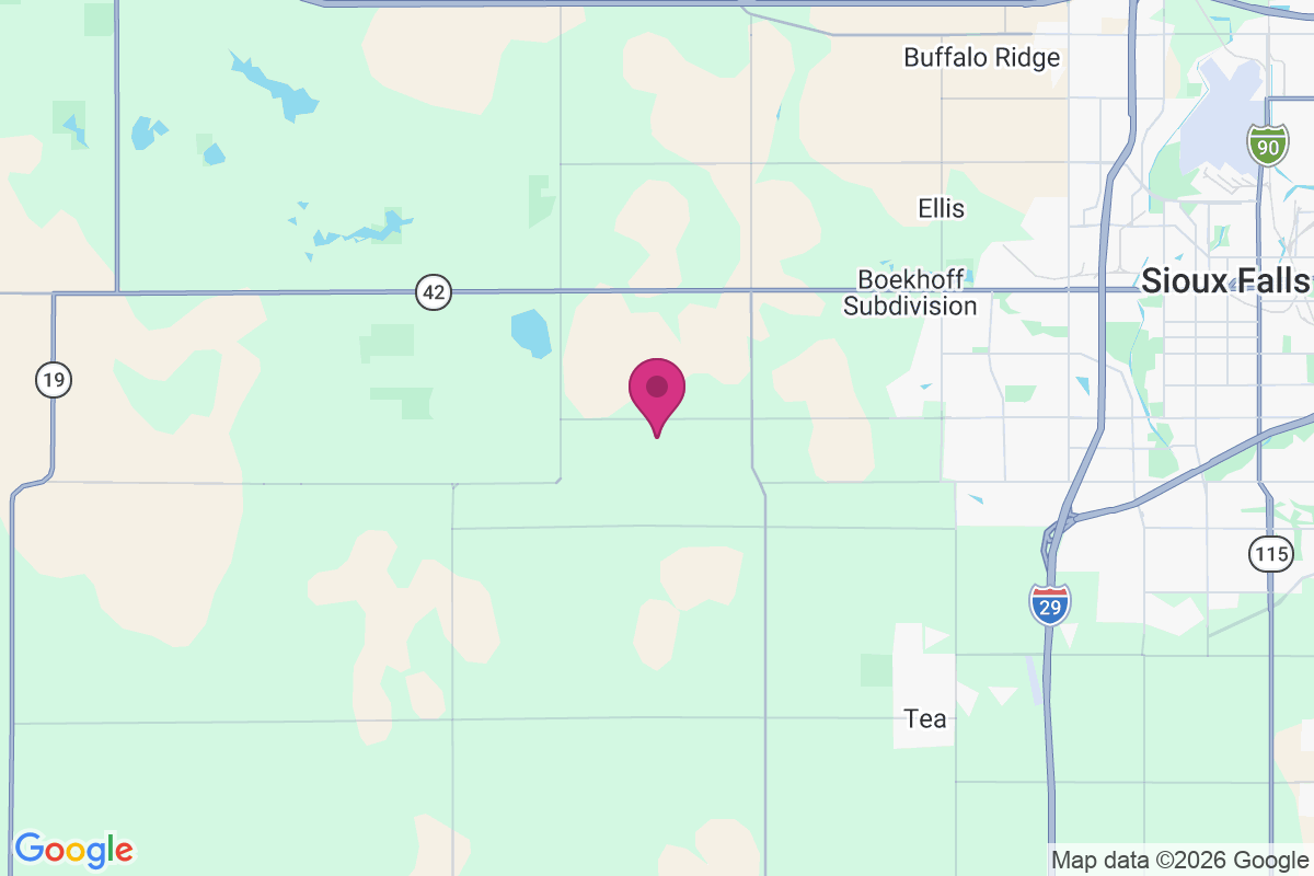 Country Estates Subdivision map