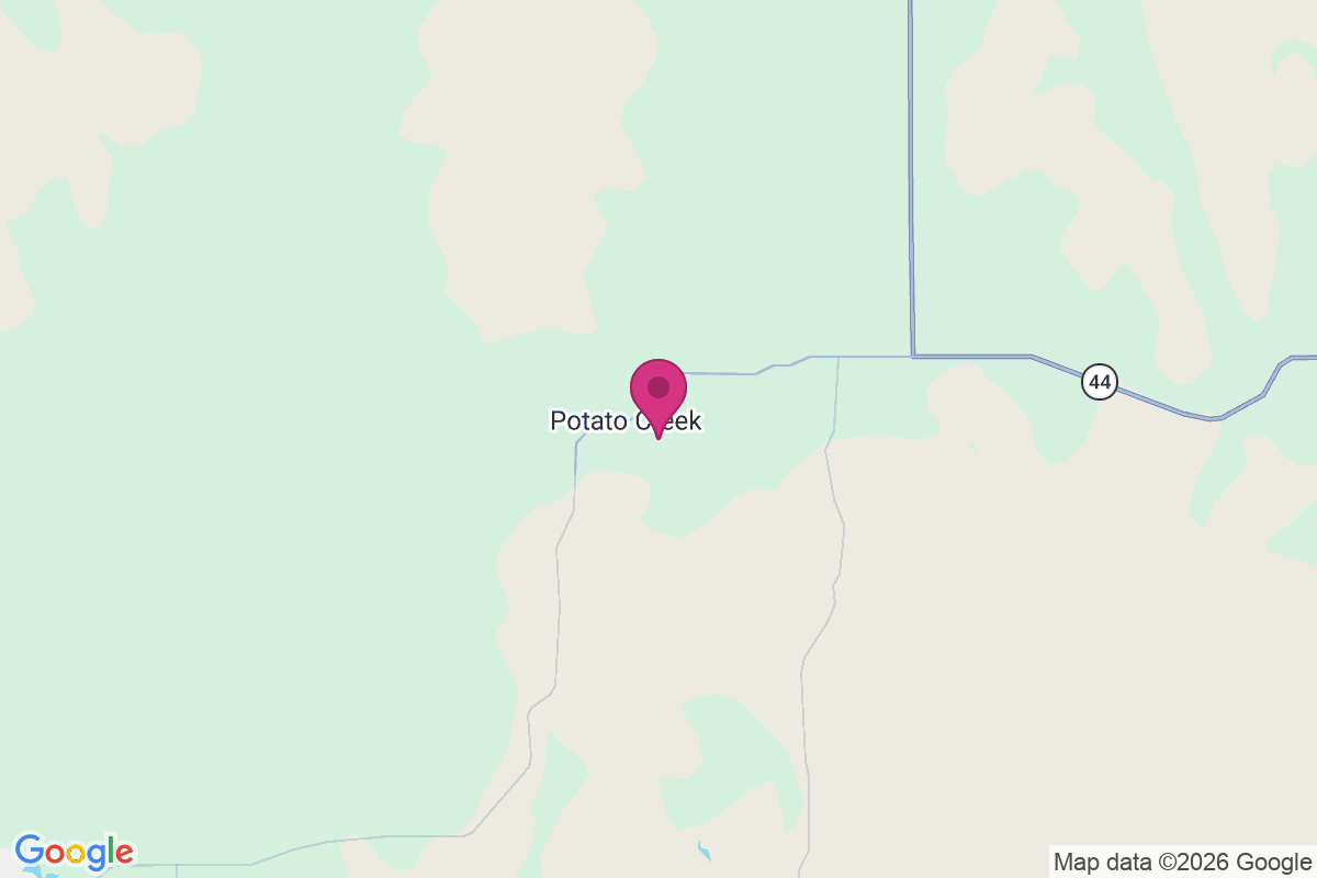 Potato Creek map