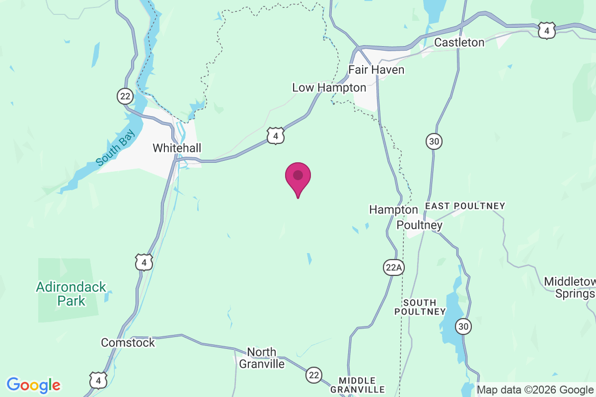 East Whitehall map