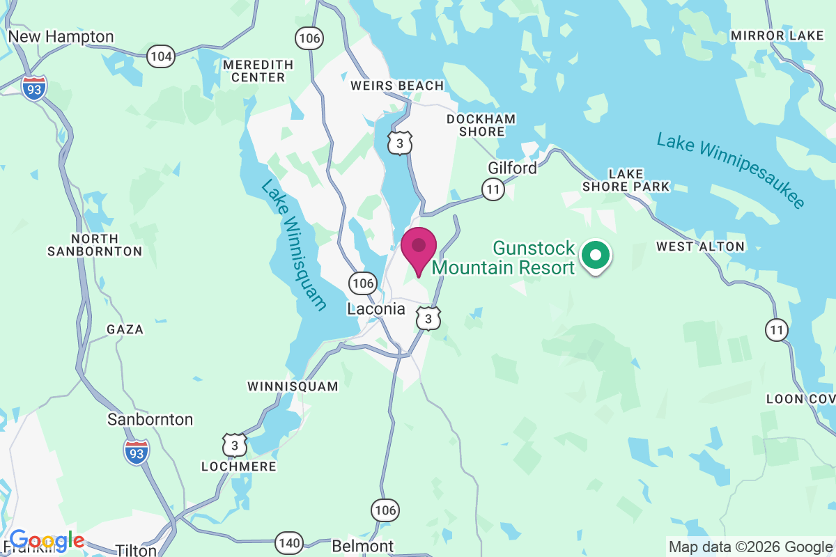 The Ledges map