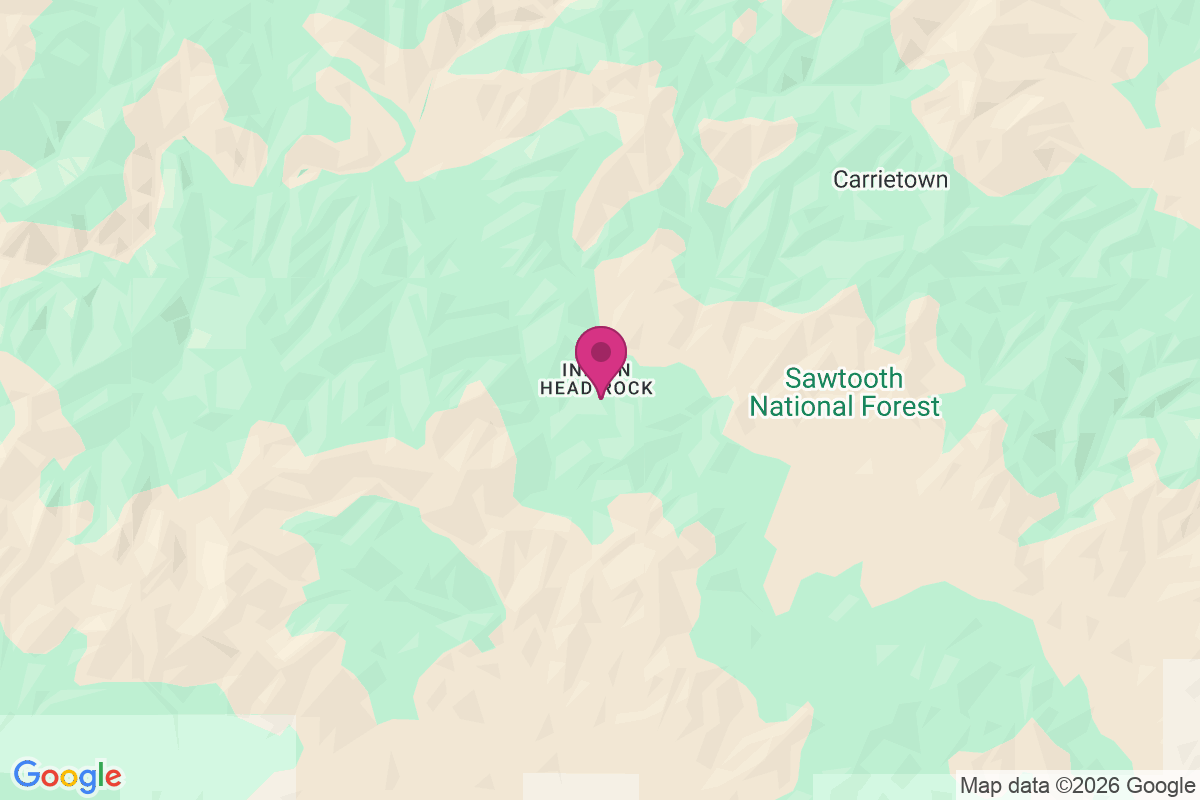 Indian Head Rock map