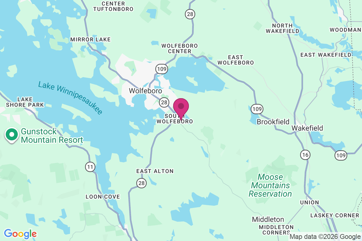 South Wolfeboro map