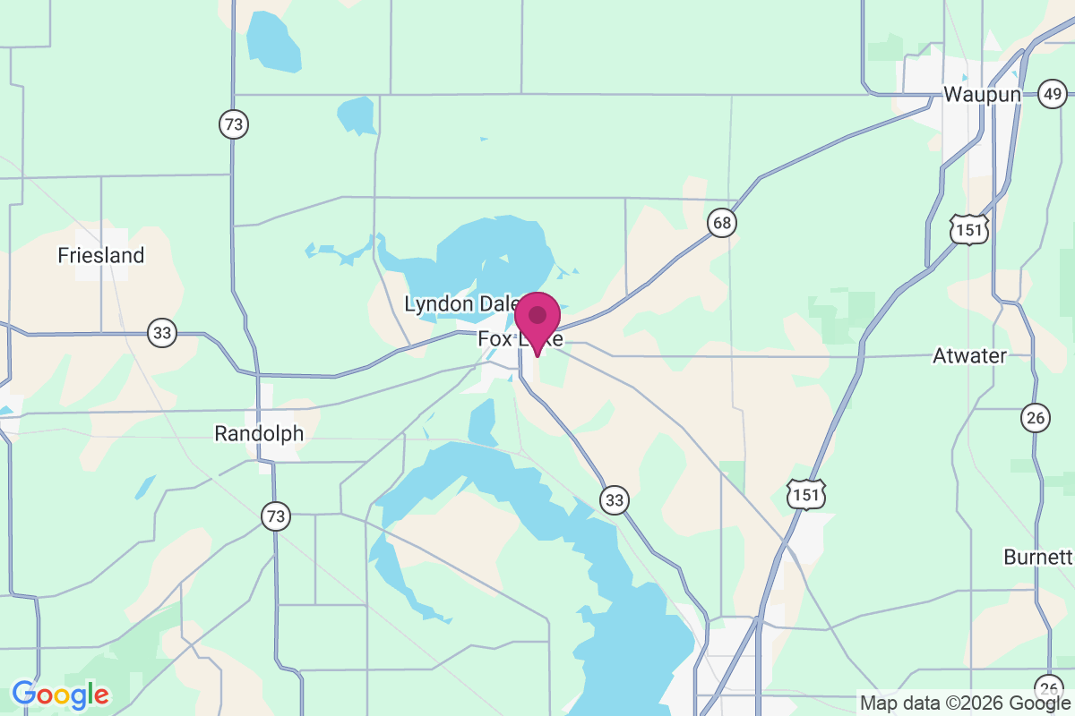Fox Lake map