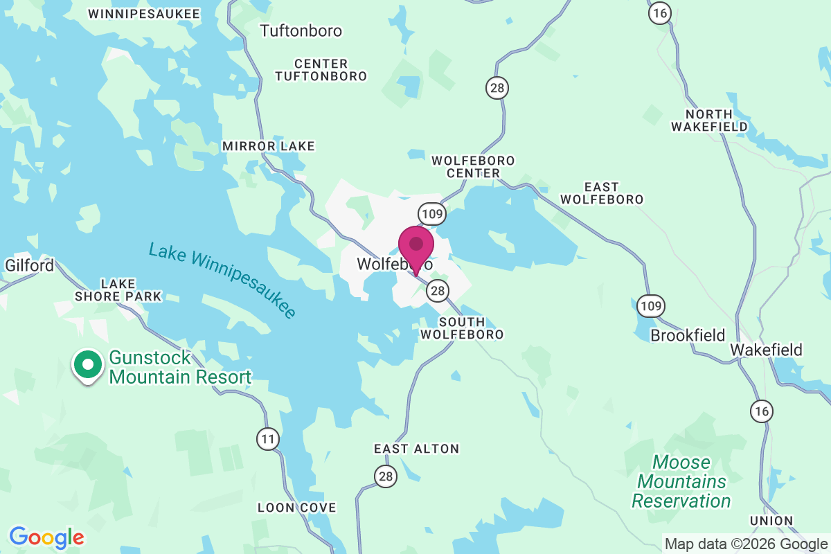 Wolfeboro map