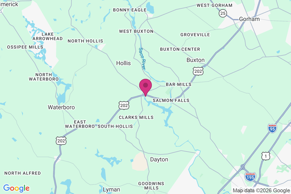 Hollis Center map