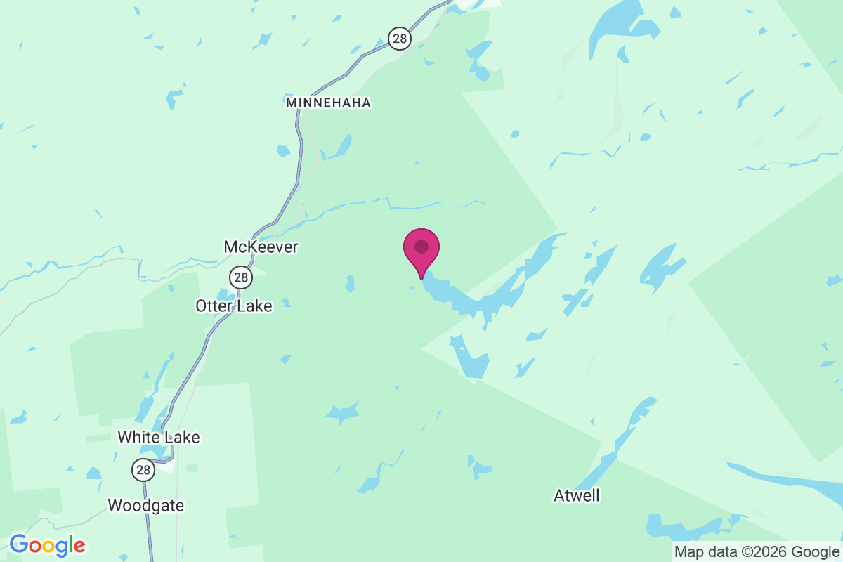 Wolf Lake Landing map