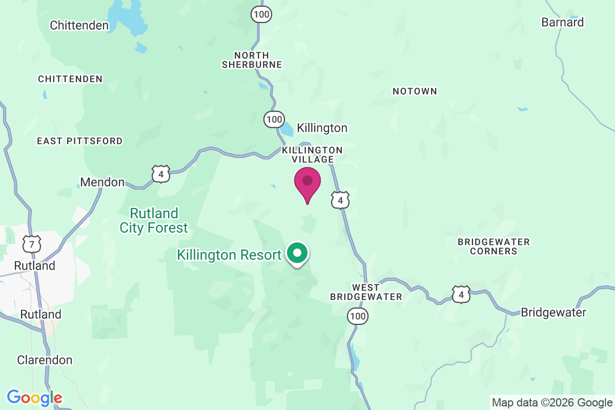 Killington Village map